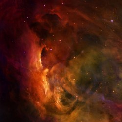 Red Nebula 48" x 48"