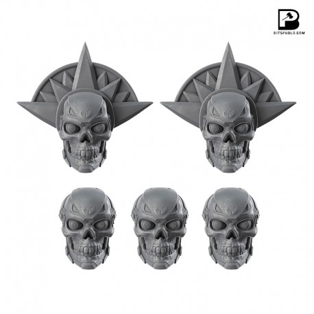 Grimdark Skull Helmets (5)