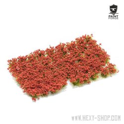 Ruby Red Flowers - 6mm Tuft