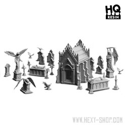 Forgotten Necropolis - Diorama Resin Kit