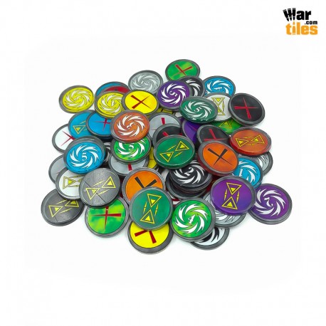 Warcry Tokens Set