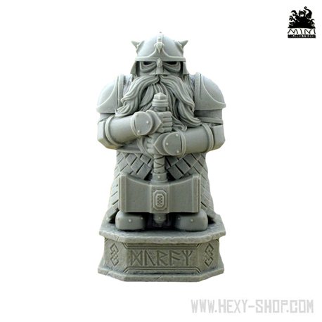 Dwarf Warrior Statue
